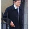 Evan Peters The Beauty black trenchCoat