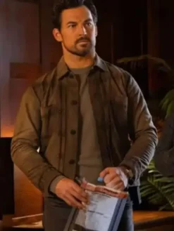Giacomo Gianniotti Wild Cards S03 Brown Jacket