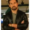 Giacomo Gianniotti Wild Cards S03 Leather Jacket