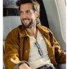 Guy Burnet Landman Brown Suede Jacket