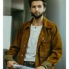 Guy Burnet Landman Brown Suede Leather Jacket