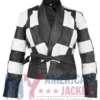 Hailee Steinfeld Sinners Checkered Black And White Jacket Front View