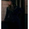 Haley Lu Richardson Ponies Black Wool Coat