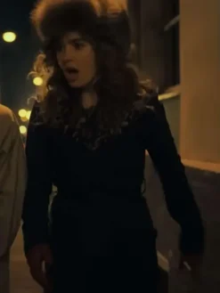 Haley Lu Richardson Ponies Wool Black Coat