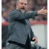 Hansi Flick Santiago Bernabéu Stadium 2026 Grey Cotton Jacket