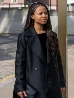 Harper Stern Industry S04 Black Trench Coat