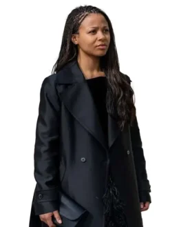 Harper Stern Industry S04 Black Trench Coat