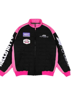 Hello Kitty x F1 ACADEMY Quilted Racing Jacket