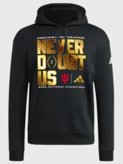 Indiana Hoosiers Never Doubt Us Hoodie for sake