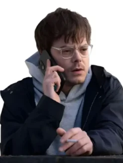 Industry S04 Charlie Heaton Black Jacket