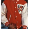 Jaafar Jackson Michael Red Varsity Jacket