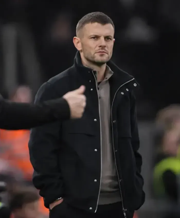 Jack Wilshere Black Cotton Jacket