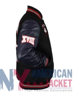 Jackson Navy State University Varsity Jacket