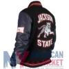 Jackson State Navy University Varsity Jacket