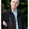 James Nesbitt Run Away Black Jacket suede