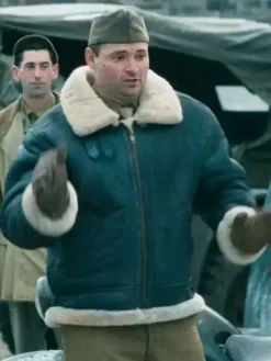 Jason Alexande Jimmy Shearling Leather Jacket