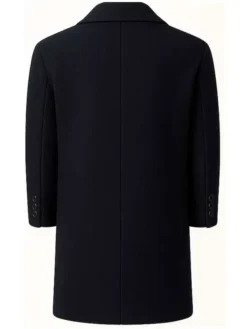 Jason Statham Shelter Black Wool Coat sale