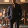 Jason Statham Wrath of Man Blue Suiting Blazer