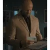 Jason Statham Wrath of Man Brown Cotton Blazer