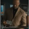 Jason Statham Wrath of Man Cotton Blazer