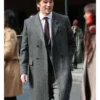 Josh Hartnett Verity Grey Wool Coat