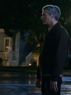 Justin Kirk The Burbs Brown Cotton Jacket