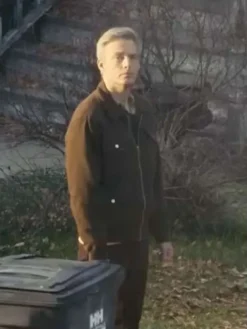 Justin Kirk The Burbs Brown Jacket