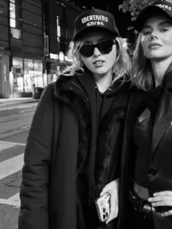 Faith Ready or Not 2 Black Fur Coat