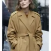 Keira Knightley brown Doves S02 Brown Coat