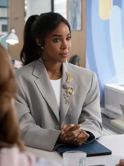 Kelly Rowland Relationship Goals 2026 Grey Blazer