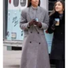 Kelly Rowland Relationship Goals Grey Trench Coat
