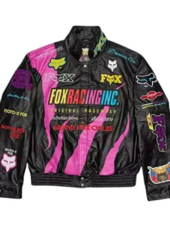 Ken Roczen Retro Fox Leather Racing Jacket