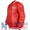 Kenneth Red Bomber Walker Arby’s Jacket