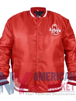 Kenneth Red Walker Arby’s Bomber Jacket