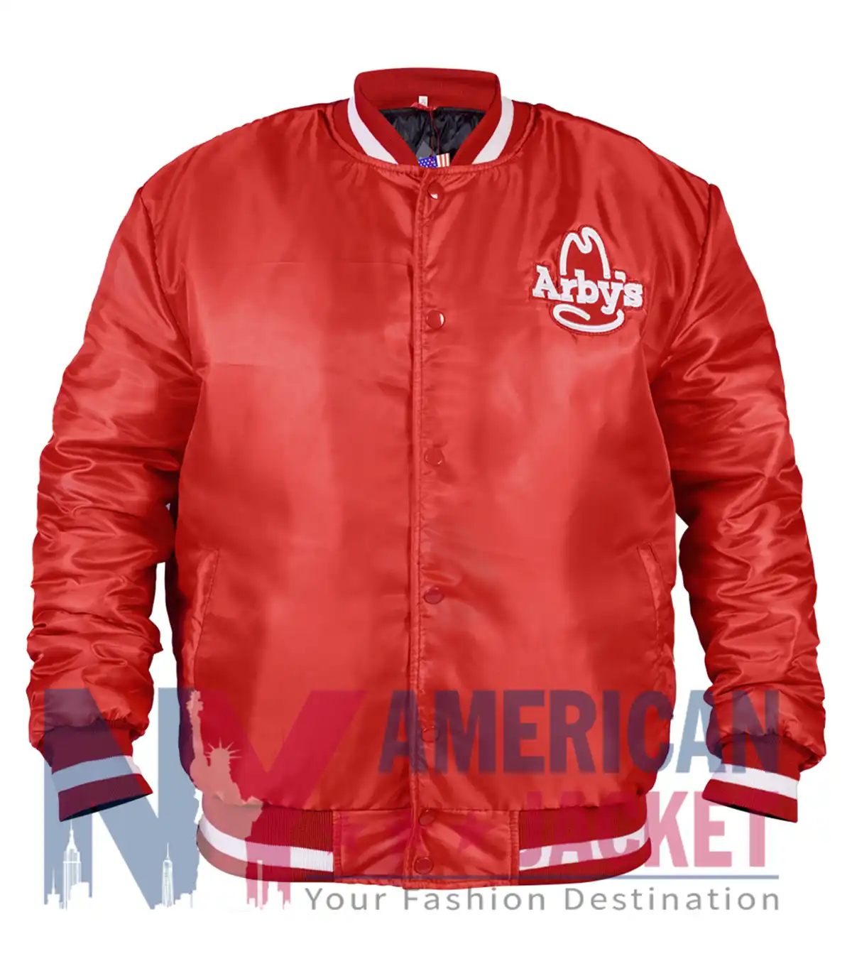 Kenneth Red Walker Arby’s Bomber Jacket
