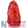 Kenneth Walker Arby’s Red Bomber Jacket