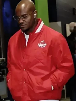 Kenneth Walker Arby’s Red Bomber Jacket