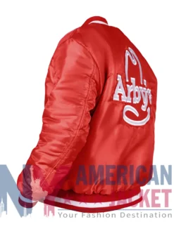 Kenneth Walker Bomber Arby’s Red Jacket