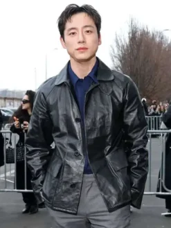 Kentaro Sakaguchi Milan Fashion Week Black Jacket
