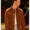 Kevin Jonas Camp Rock 3 Brown Leather Jacket