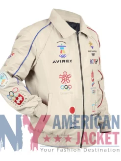 Kith & AVIREX Olympics Heritage Leather Jacket