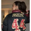 Kristin Juszczyk 2026 San Francisco 49ers Jacket Puffer