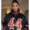 Kristin Juszczyk 2026 San Francisco 49ers Puffer Jacket copy