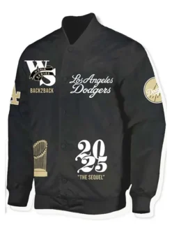 LA Dodgers Back 2 Back World Series Champions Jacket