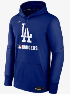 LA Dodgers Performance Blue Hoodie