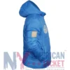 Lacoste x Cortina Olympic Blue Heritage Puffer Jacket Right Side