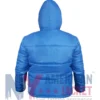 Lacoste x Olympic Cortina Heritage Blue Puffer Jacket Back Side