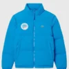 Lacoste x Olympic Heritage Puffer Cortina Blue Jacket