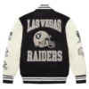 Las Vegas Raiders Varsity Black Jacket