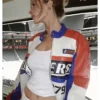 Lauren Kyle Oilers Racing Leather Jackets
